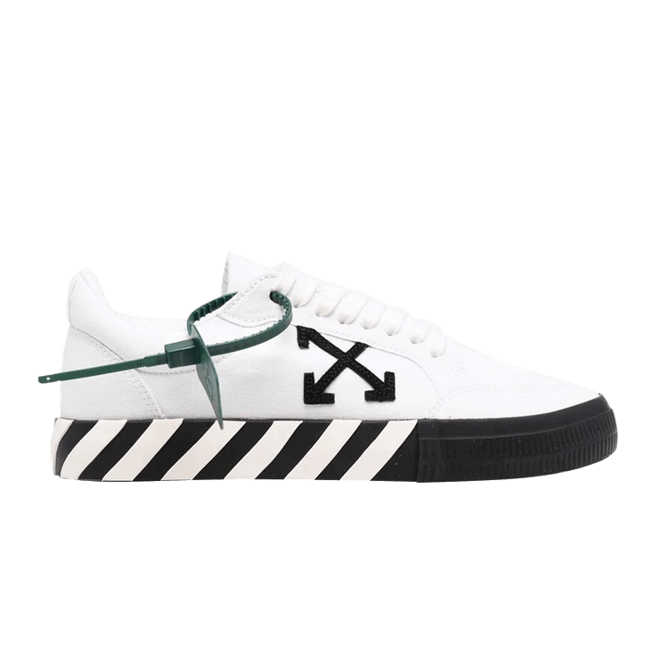 Off-White Wmns Vulc Sneaker 'White Black' — White/Black