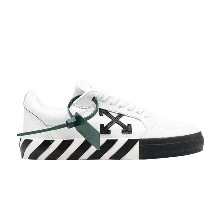 Off-White Wmns Vulc Sneaker 'White Black' — White/Black