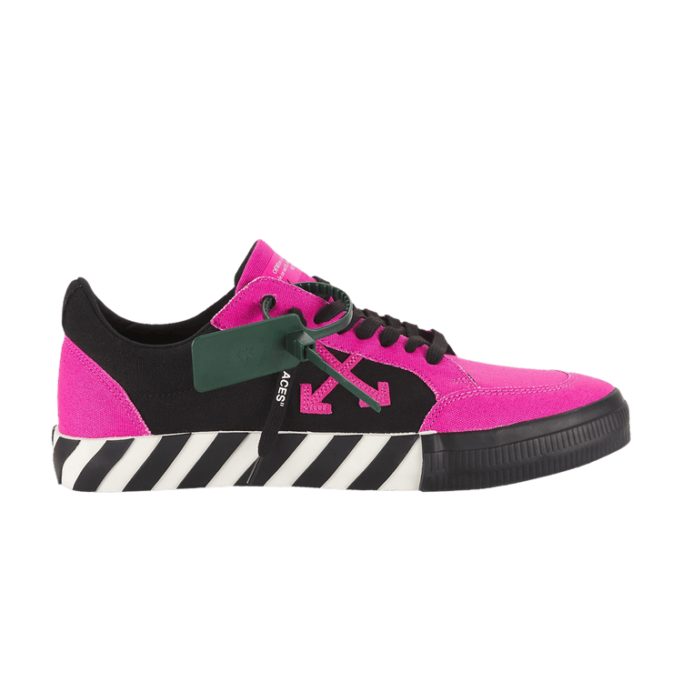 Off-White Wmns Vulc Sneaker 'Fuchsia Black' — Black/Fuchsia