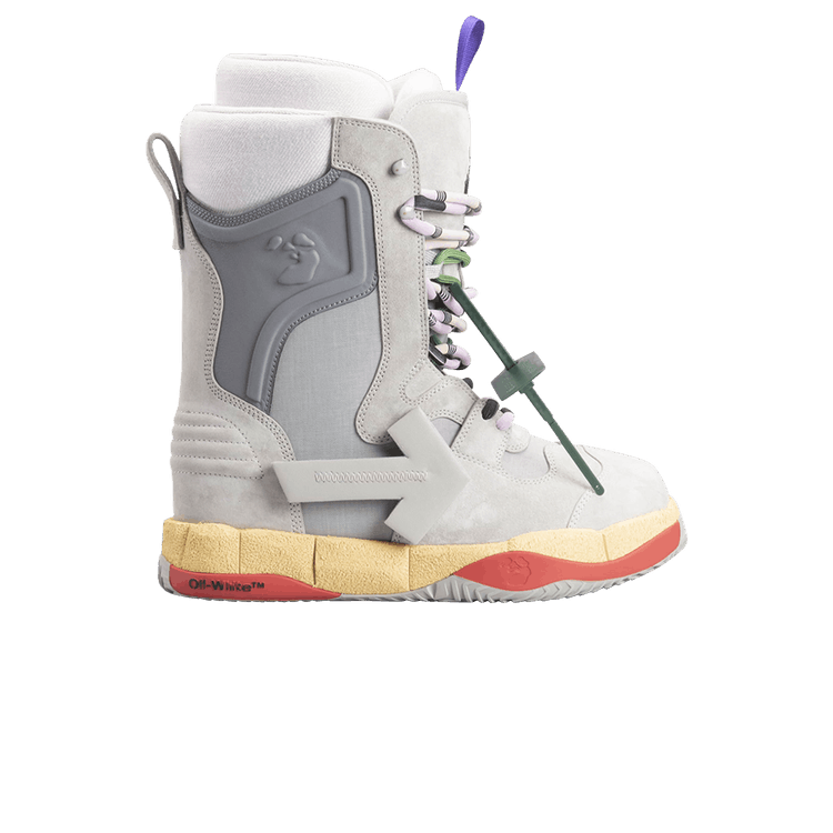 Off-White Wmns High Top Snow Boot 'Light Grey' — Light Grey