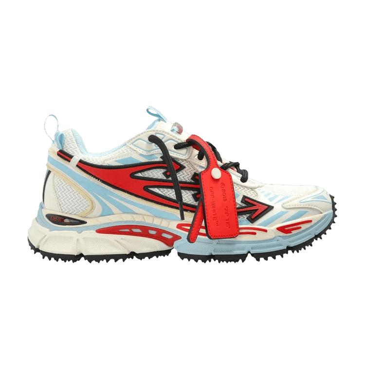 Off-White Wmns Be Right Back 'Powder Blue Coral Red' — Powder Blue/Coral Red