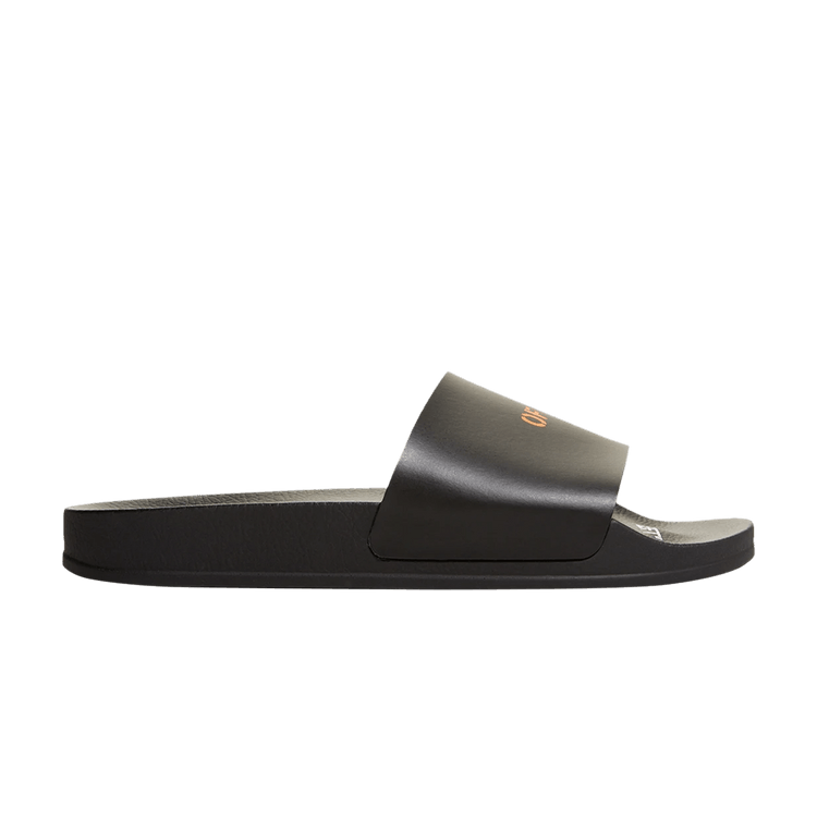 Off-White Wmns Sliders 'Black Orange' — Black/Orange