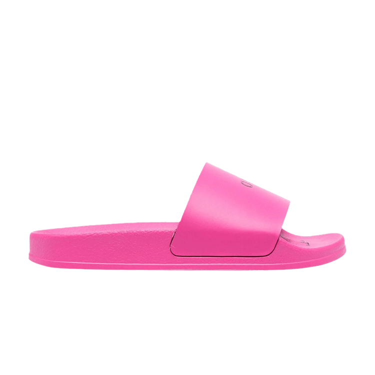 Off-White Wmns Pool Sliders 'Fuchsia' — Fuchsia/Black