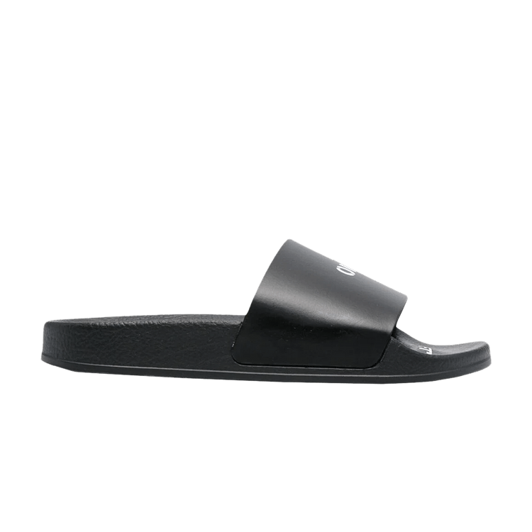 Off-White Wmns Pool Sliders 'Black' — Black/White