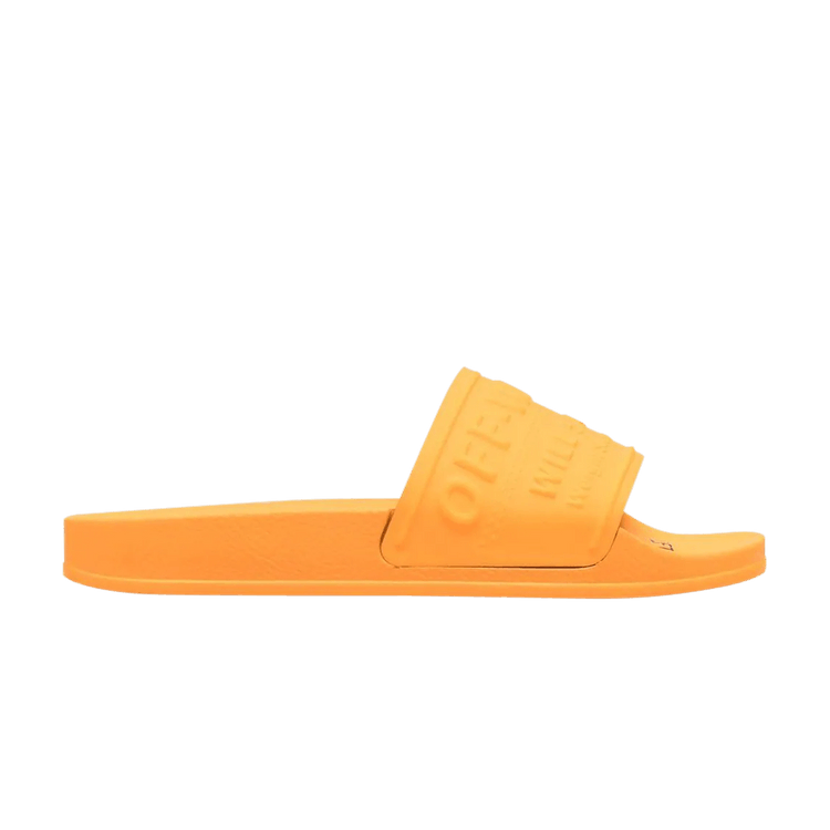 Off-White Wmns Pool Sliders 'Orange' — Orange