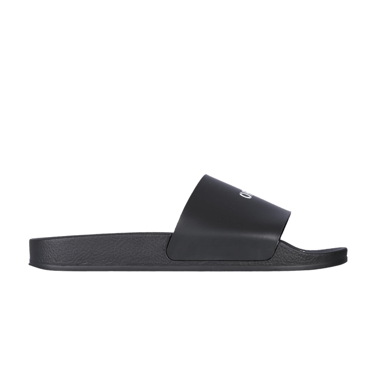 Off-White Wmns Pool Sliders 'Black' — Black