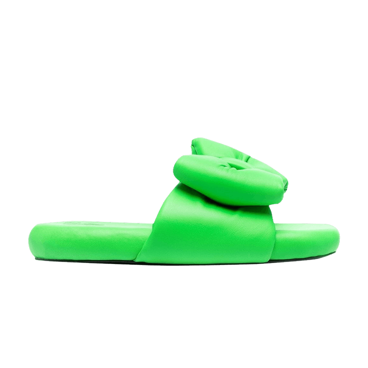 Off-White Wmns Padded Bow Sandal 'Green' — Green