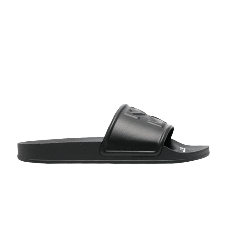 Off-White Wmns Arrow Pool Sliders 'Black' — Black