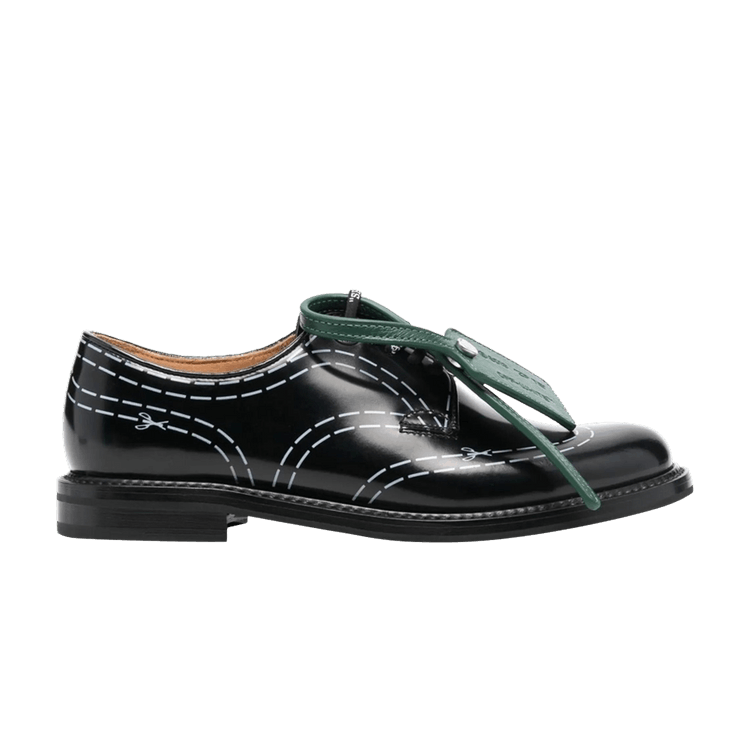 Church's x Off-White Wmns Shannon Derby Shoes 'Black' — Black