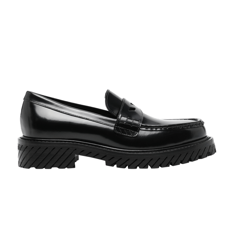 Off-White Wmns Combat Loafer 'Black' — Black