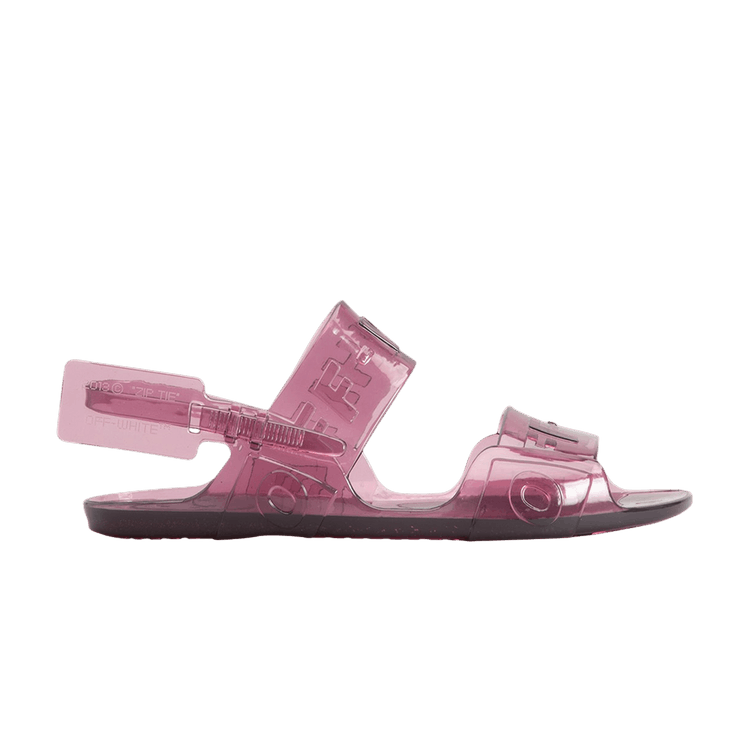 Off-White Wmns Jelly Sandal 'Lavender' — Lavender/Lavender