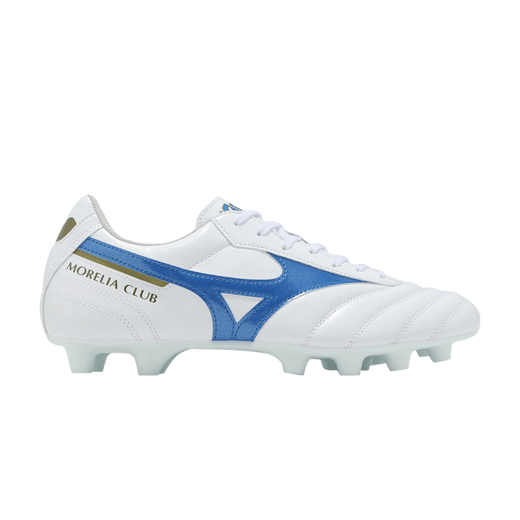Mizuno Morelia 2 Club 'White Laser Blue' — White/Laser Blue/Gold