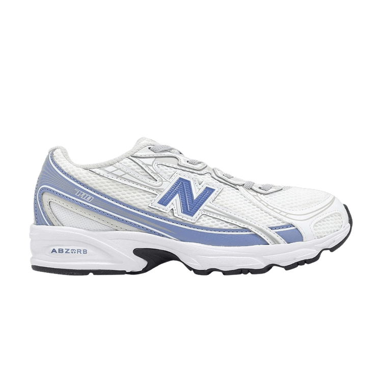 New Balance 740 Wide Little Kids 'White Blue' — White/Blue