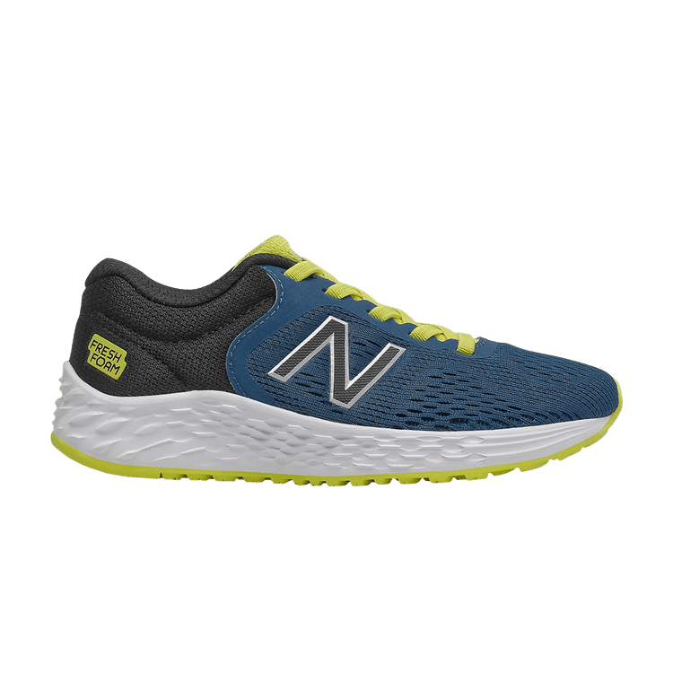 New Balance Arishi v2 Little Kid Wide 'Oxygen Blue Sulphur Yellow' — Oxygen Blue/Black/Sulphur Yellow