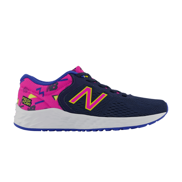 New Balance Arishi v2 Little Kid Wide 'Navy' — Navy/Pink