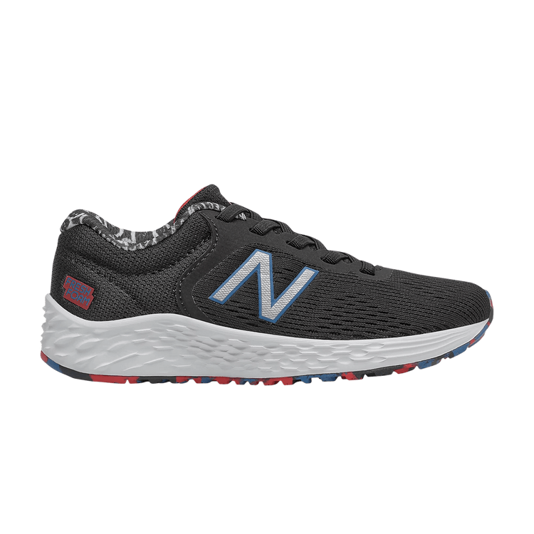 New Balance Arishi v2 Little Kid 'Black Oxygen Blue' — Black/Oxygen Blue/Team Red