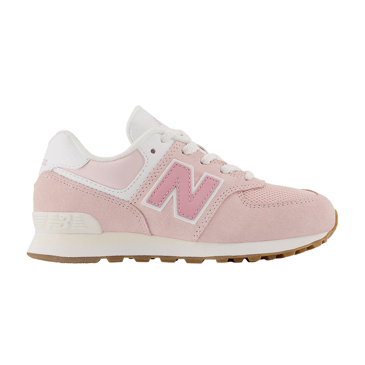 New Balance 574 Little Kid Wide 'NB Athletics - Crystal Pink' — Crystal Pink/Hazy Rose