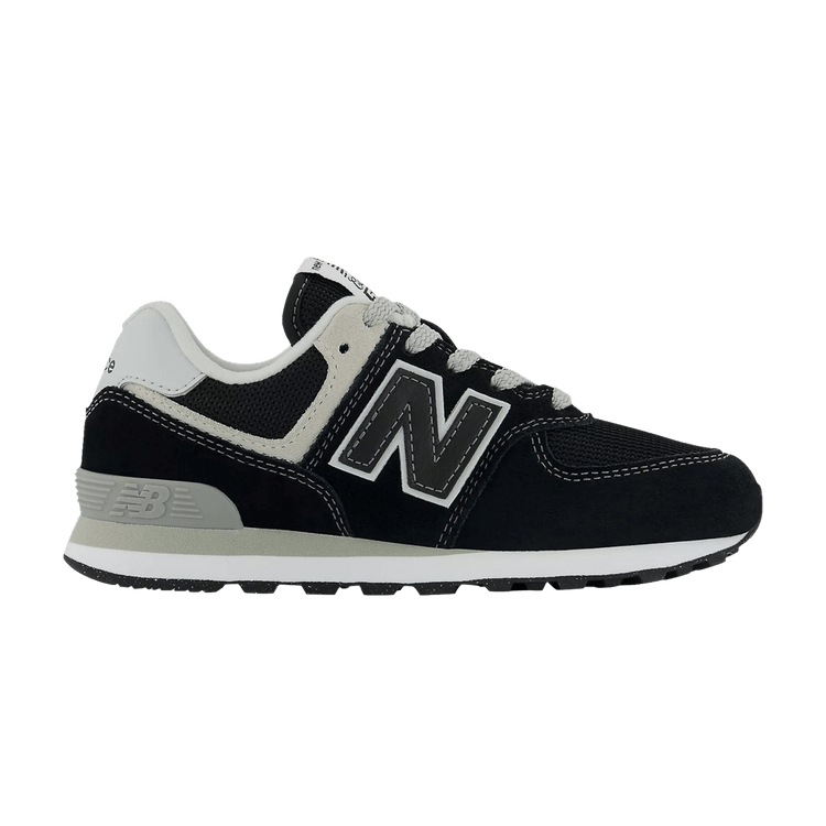 New Balance 574 Little Kid Wide 'Core Pack - Black White' — Black/White