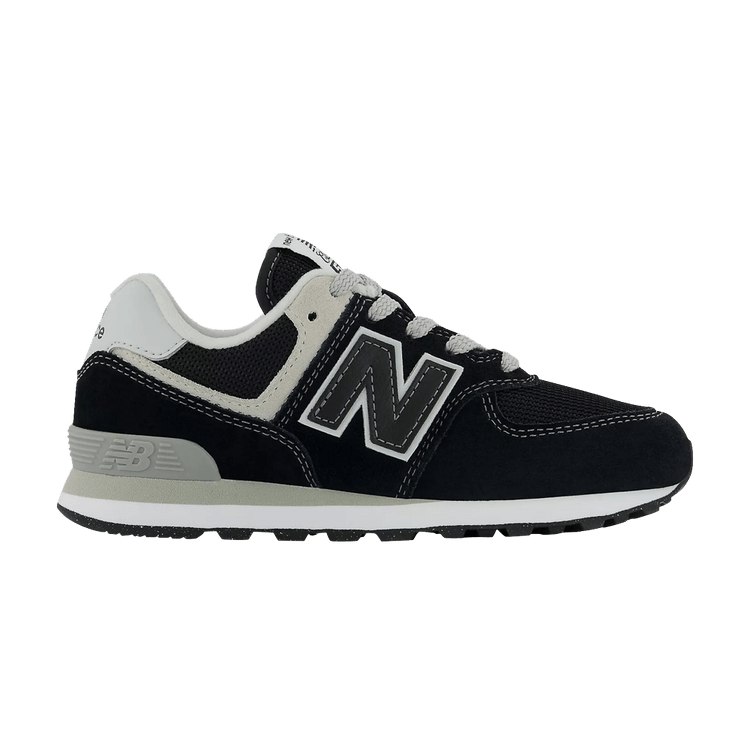New Balance 574 Little Kid 'Core Pack - Black White' — Black/White