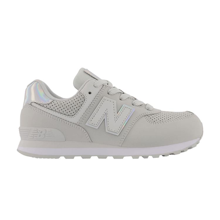 New Balance 574 Bungee Little Kid 'Summer Fog White' — Summer Fog/White