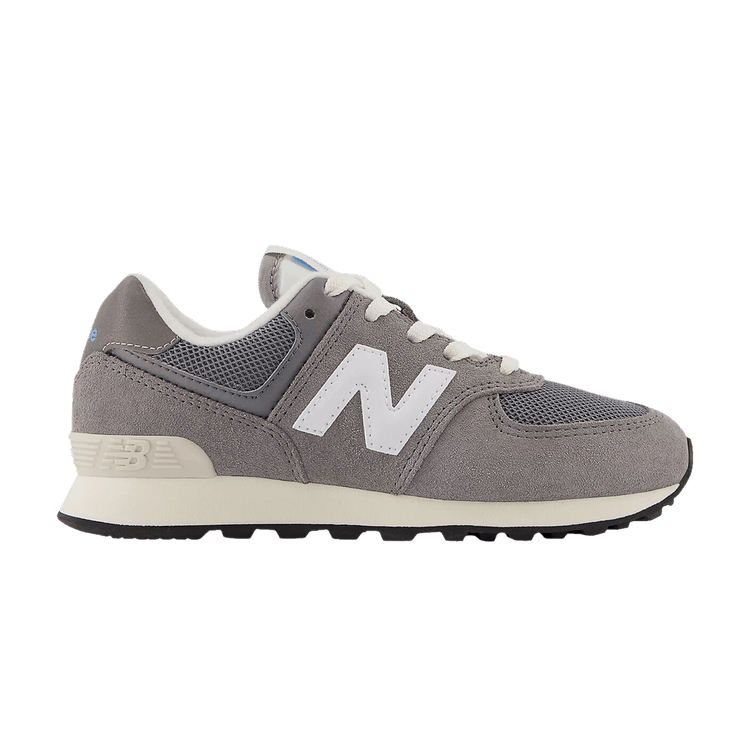 New Balance 574 Little Kid 'Gunmetal' — Gunmetal/Sea Salt
