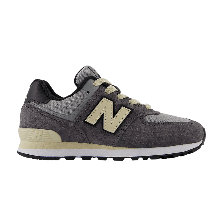 New Balance 574 Little Kid 'Grey Day 2024 - Magnet' — Magnet/Sandstone