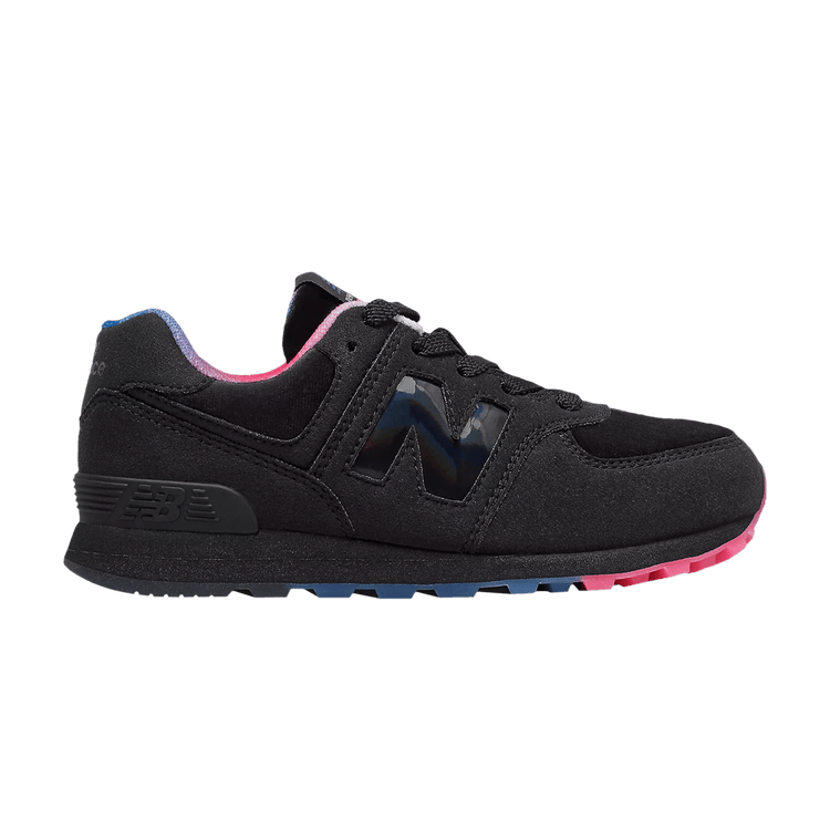 New Balance 574 Little Kid 'Black White' — Black/White
