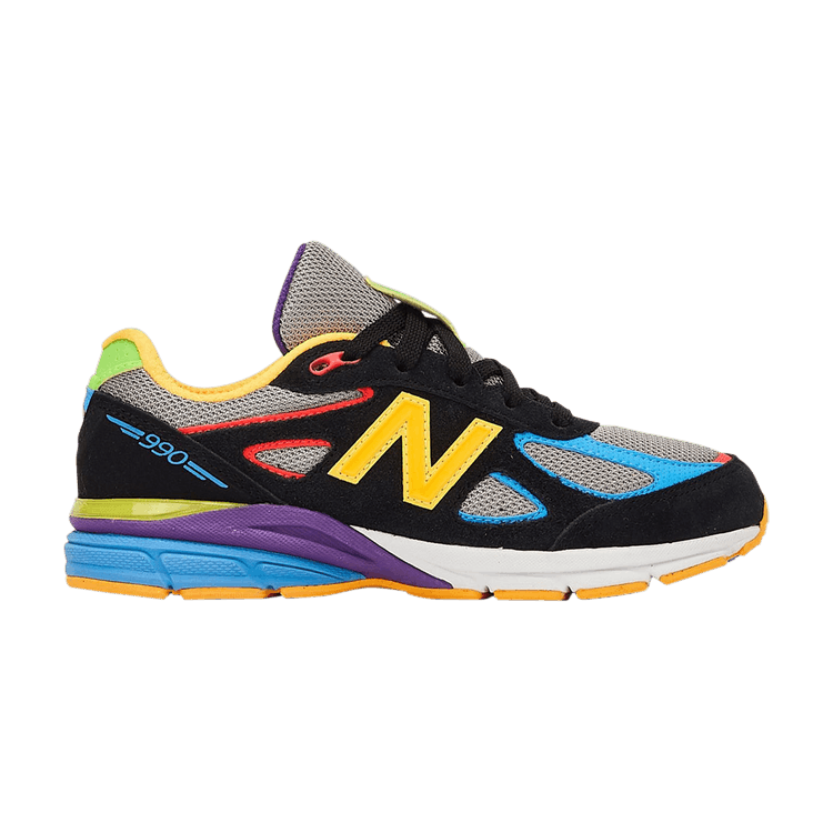 DTLR x New Balance 990v4 Little Kid 'Wild Style 2.0' — Black