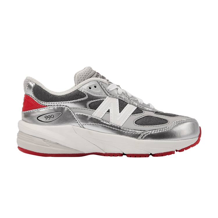 New Balance 990v6 Little Kid 'Tinsel' DTLR Exclusive — Silver
