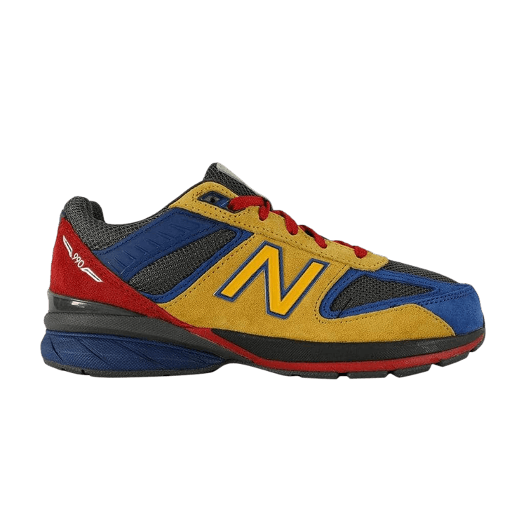 EAT x Shoe City x New Balance 990v5 Little Kid 'Multi' — Multi