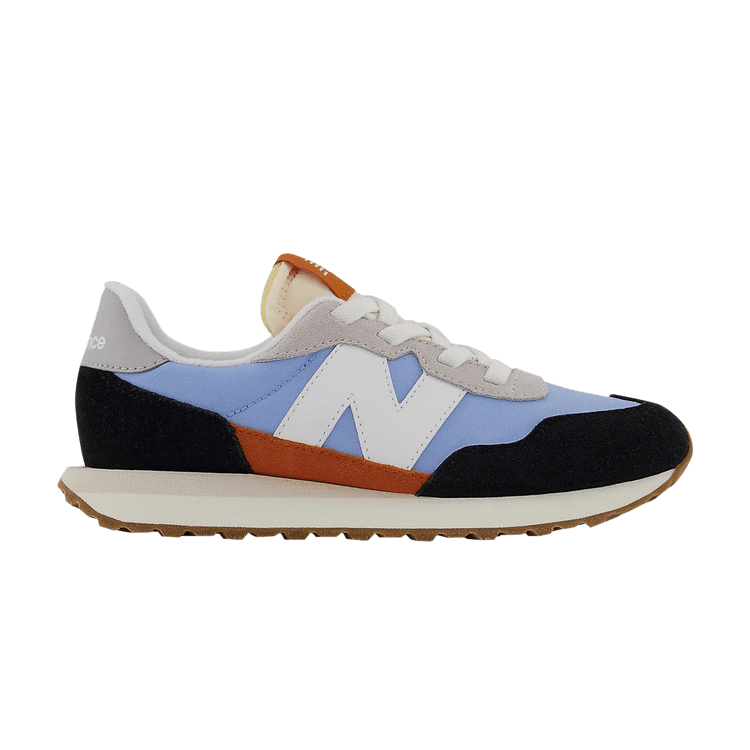 New Balance 237 Bungee Little Kid Wide 'Black Team Carolina' — Black/Team Carolina