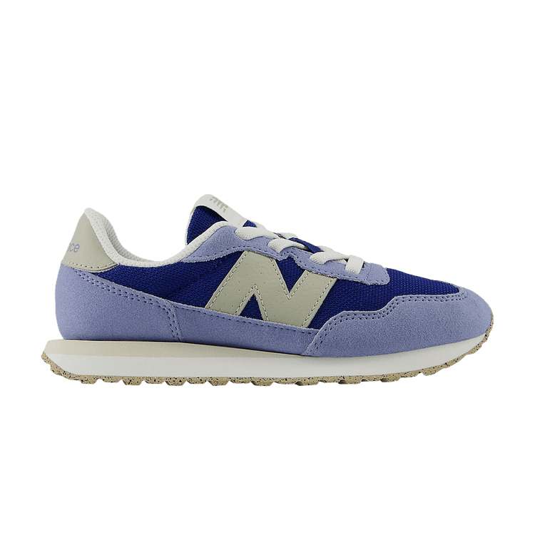 New Balance 237 Bungee Lace Little Kid Wide 'Inkwel Peridot' — Inkwell/Peridot
