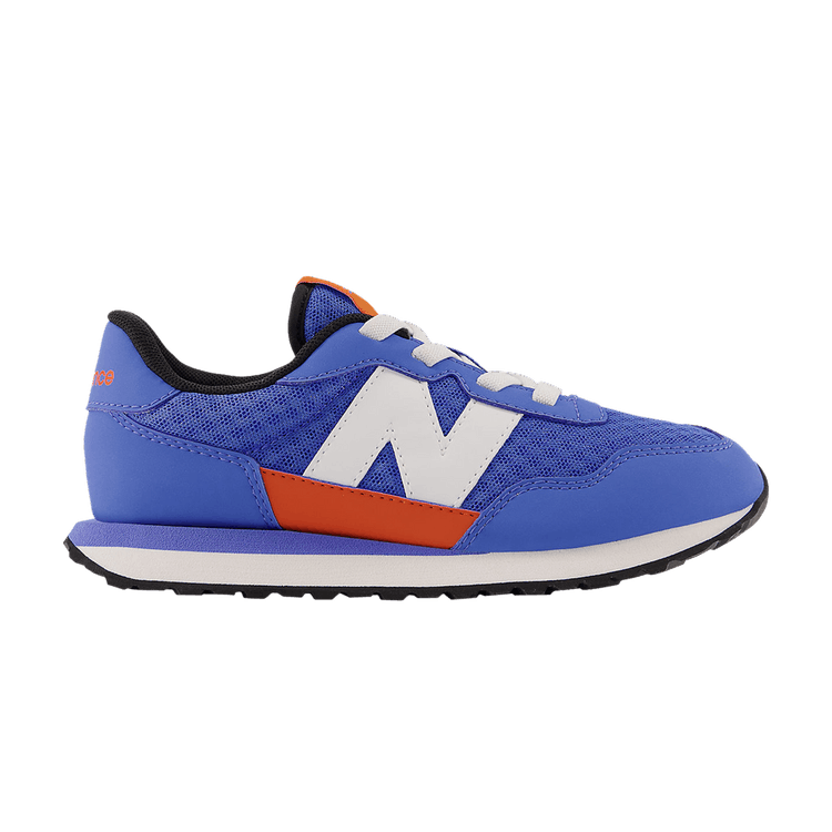 New Balance 237 Bungee Lace Little Kid Wide 'Bright Lapis Poppy' — Bright Lapis/Poppy
