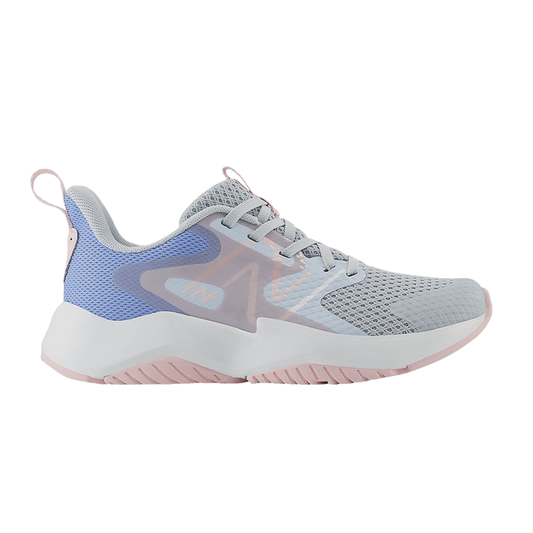 New Balance Rave Run v2 Little Kid 'Bright Sky Rose Sugar' — Bright Sky/Granite/Rose Sugar