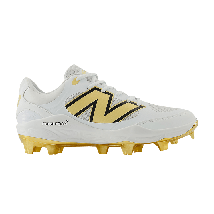 New Balance Fresh Foam X 3000v7 Molded 'White Metallic Gold' — White/Metallic Gold