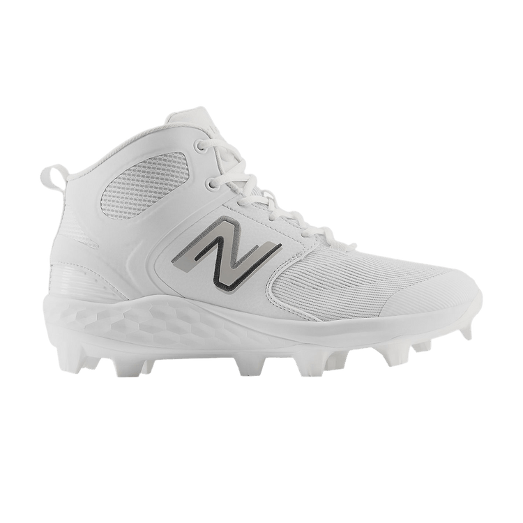 New Balance Fresh Foam 3000v6 Big Kid Mid-Molded Wide 'White' — White