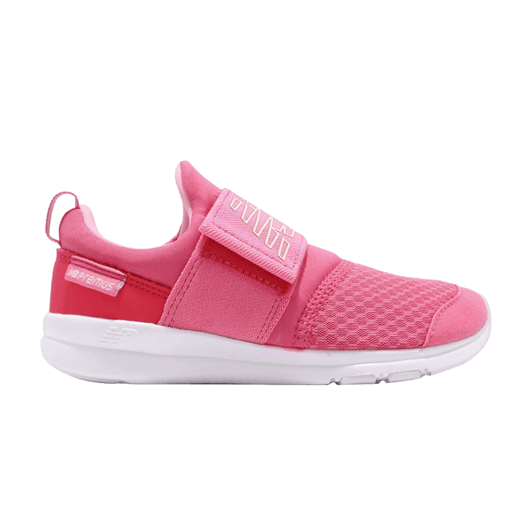New Balance Preschool Sneaker Wide 'Pink' — Pink/White
