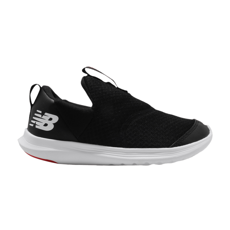 New Balance Step Kids Wide 'Black' — Black/White