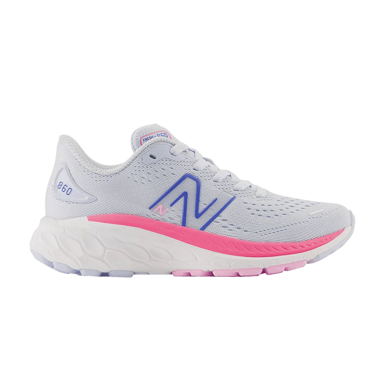 New Balance Fresh Foam X 860v13 Little Kid 'Moon Dust Neon Pink' — Moon Dust/Neon Pink