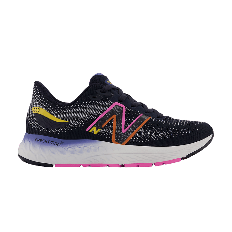 New Balance Fresh Foam X 880v12 Little Kid Wide 'Eclipse Vibrant Pink' — Eclipse/Moon Shadow/Vibrant Pink