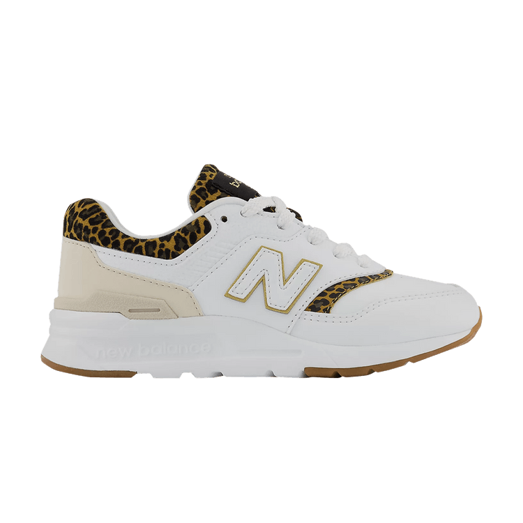 New Balance 997H Little Kid 'Animal Print - White' — White/Turtle Dove