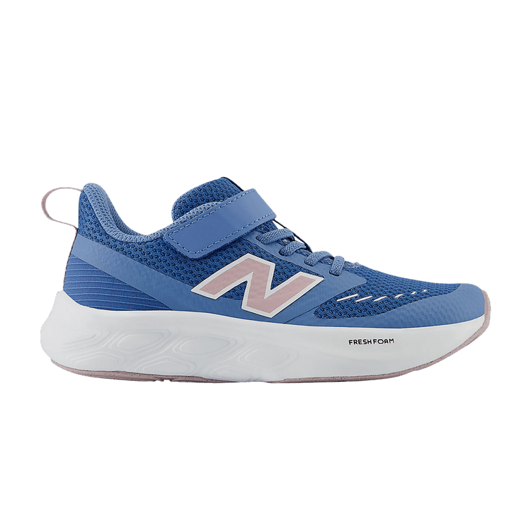 New Balance Fresh Foam 625 Bungee Lace Top Strap Little Kid Wide 'Sea Stone Twilight Haze' — Sea Stone/Twilight Haze
