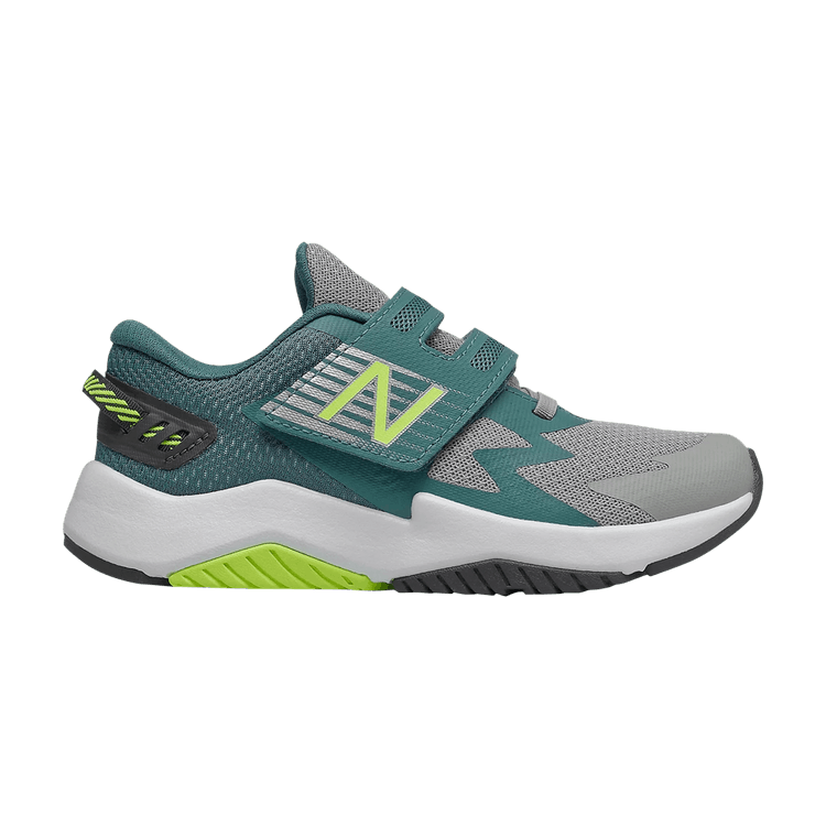 New Balance Rave Run Little Kid Wide 'Rain Cloud Deep Sea' — Rain Cloud/Deep Sea/Hi-Lite