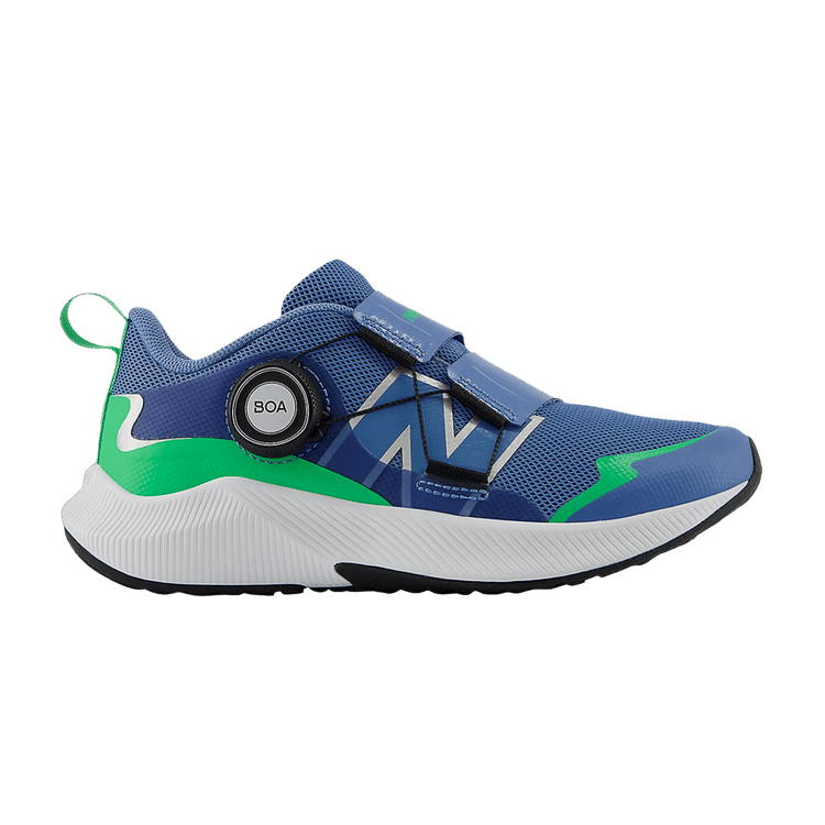 New Balance Dynasoft Reveal v4 BOA Little Kid 'Blue Laguna Green Apple' — Blue Laguna/Green Apple/Black