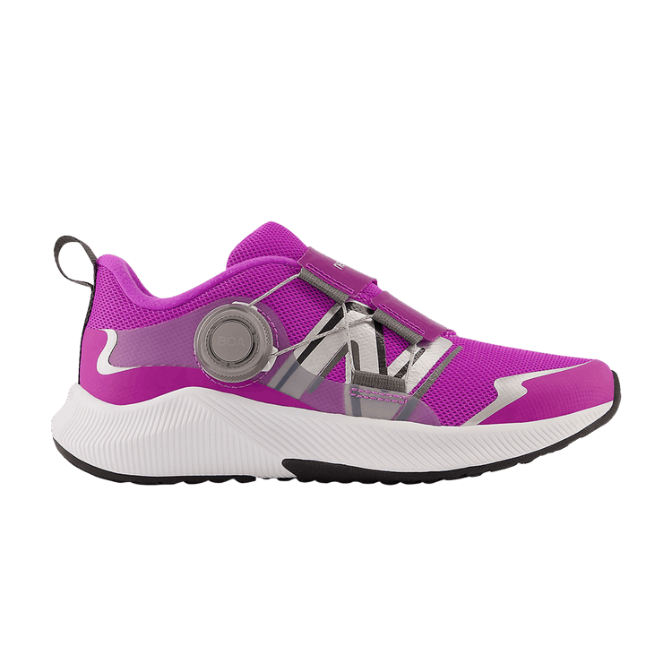 New Balance Dynasoft Reveal v4 BOA Little Kid Wide 'Cosmic Rose Silver' — Cosmic Rose/Purple Punch/Silver Metallic
