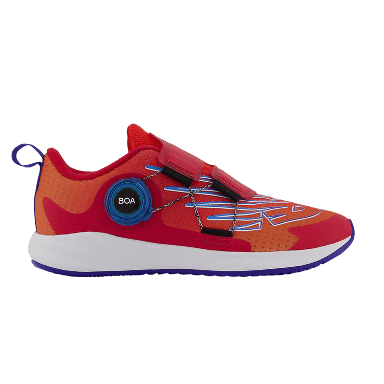 New Balance FuelCore Reveal v3 BOA Little Kid Wide 'Neo Flame Team Red' — Neo Flame/Team Red/Infinity Blue