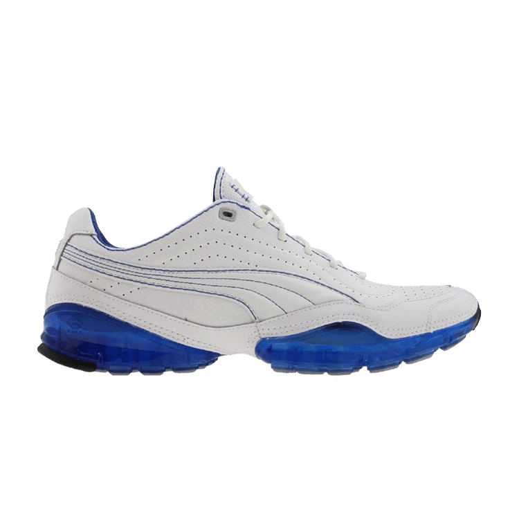 Puma Cell Meio Leather — White / Olympian Blue