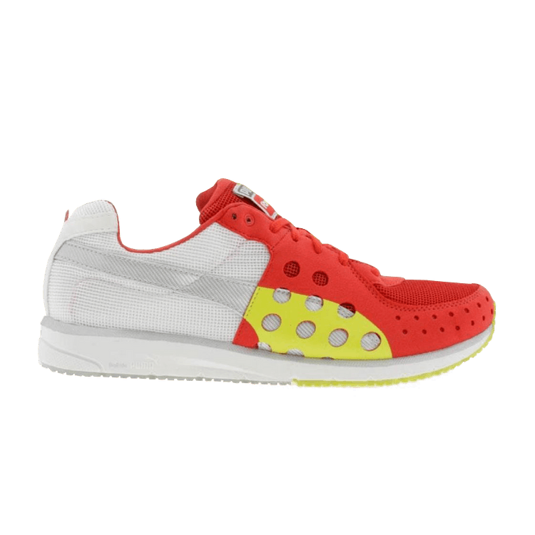 Puma Faas 300 — Red / White / Fluo Lime