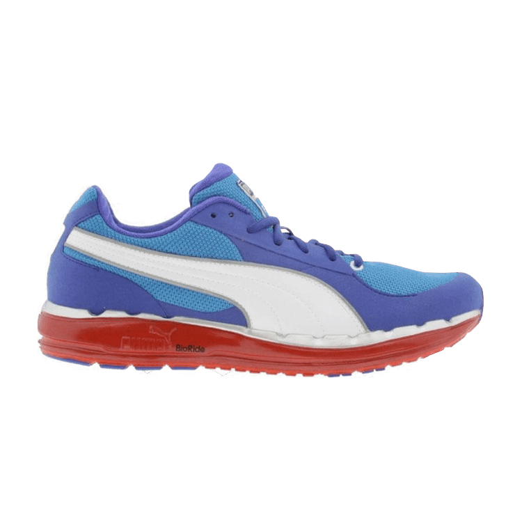 Puma Faas 500 — Blue Aster / Dazzling Blue / White / Silver / Red