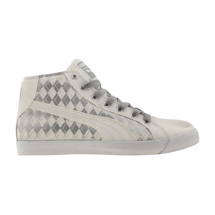 Puma Roader High Prep School — White/Silver Metallic